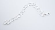 Extension Chain 5.5x3.5 mm Silver Plated - 5 x