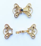 Fold-Over Clasp Victorian 16 mm Gold