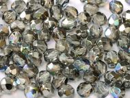 FP03 Crystal Rainbow Graphite 3 mm Fire Polished - 100 x