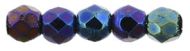 FP04 Iris Rainbow 4 mm Fire Polished - 100 x