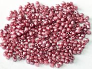 FP03 Pastel Pearl Burgundy 3 mm Fire Polished