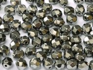 FP03 Chrome Full 3 mm Fire Polished - 100 x