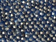 FP04 Halo - Azurite 4 mm Fire Polished - 100 x