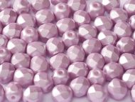 FP04 Pink Pearl 4 mm Fire Polished - 100 x