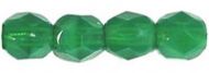 FP04 Jade Opal 4 mm Fire Polished - 100 x