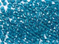 FP04 Teal 4 mm Fire Polished - 100 x