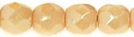 FP04 Luster-Opaque Beige 4 mm Fire Polished - 100 x