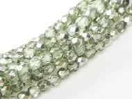 FP04 Metallic Ice Crystal Seafoam 4 mm Fire Polished - 120 x