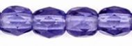 FP04 Tanzanite 4 mm Fire Polished - 100 x