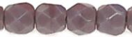 FP04 Opaque Purple 4 mm Fire Polished - 100 x