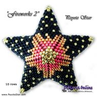 Tutorial 11 rows - Fireworks 2 - 3D Peyote Star + Basic Tutorial Little 3D Peyote Star (download link per e-mail)