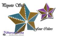 Tutorial 11 rows - Four Colors 3D Peyote Star + Basic Tutorial Little 3D Peyote Star (download Link per e-mail)