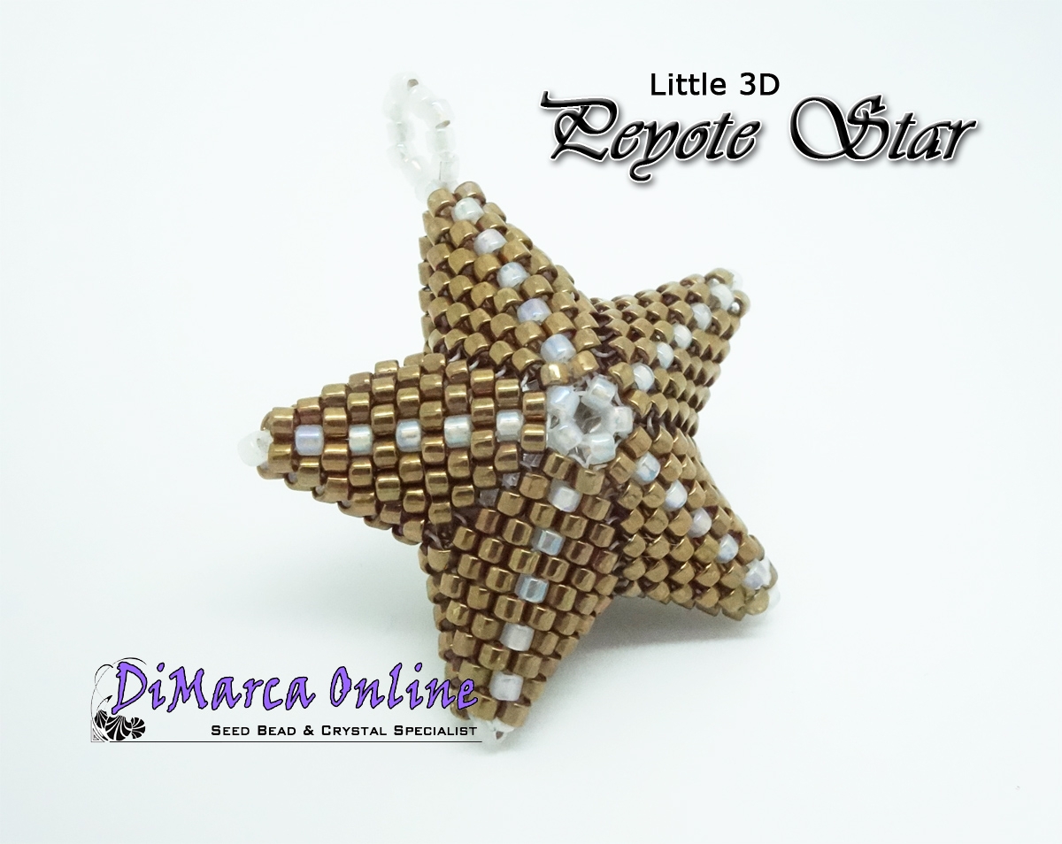 3D Peyote Star Beading Pattern ARABIAN NIGHTS ALL Stars with -  Portugal