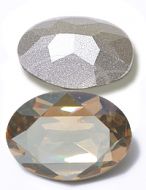 4120 Crystal Golden Shadow Oval 18x13 mm Swarovski