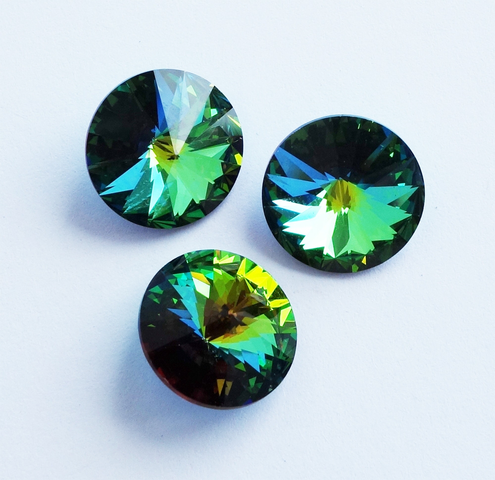 1122 Green Sphinx Rivoli 14 mm Swarovski - DiMarca Online