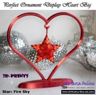 Perfect Ornament Display Heart