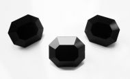 PO12 Jet Octagon 12x10 mm Preciosa - 2 x * BUY 1 - GET 1 FREE *