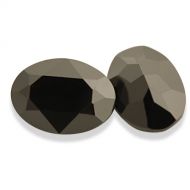 4120 Jet Oval 18x13 mm Swarovski