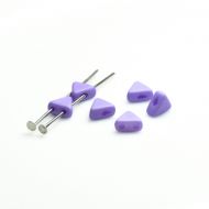 KH-29570 Opaque Silk Matt Lavender Purple Kheops par Puca * BUY 1 - GET 1 FREE *