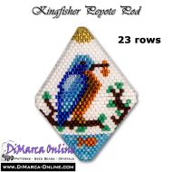 Tutorial 23 rows - Kingfisher 3D Peyote Pod + Basic Tutorial (download link per e-mail)