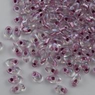 LMA-1523 Sparkling Orchid Lined Crystal Magatama Long 4x7 mm Miyuki * BUY 1 - GET 1 FREE *