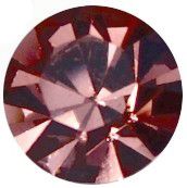 PC47 Light Burgundy Chaton 10 mm SS47 Preciosa - 6 x