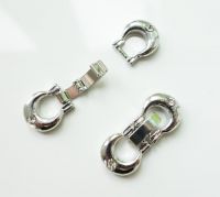 Fold-Over Clasp Platinum