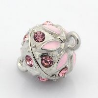 Magnetic Clasp Enamel Pink 13 mm