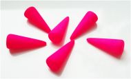 SPK17-25123 Neon Hot Pink Spikes 7x17 mm - 18 x