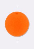 RB3-25122 Neon Orange Round Beads 3 mm - 100 x