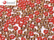 O-93200/27137 Opaque Red Sunset O-Beads