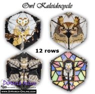 Tutorial 12 rows - Owl Kaleidocycle incl. Basic Tutorial (download link per e-mail) - NEW format
