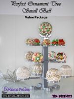 Perfect Ornament Tree Value Package Small Ball