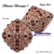 Tutorial 25 rows - Bicone Baroque 1 - 3D Peyote Pod + Basic Tutorial (download link per e-mail)