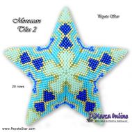 Tutorial 20 rows - Moroccan Tiles 2 - 3D Peyote Star + Basic Tutorial (download link per e-mail)