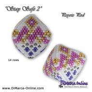 Tutorial 14 rows - Stay Safe 2 - 3D Peyote Pod + Basic Tutorial (download link per e-mail)