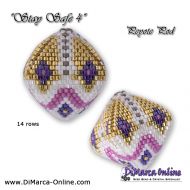 Tutorial 14 rows - Stay Safe 4 - 3D Peyote Pod + Basic Tutorial (download link per e-mail)