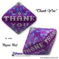 Tutorial 31 rows - Thank You 3D Peyote Pod + Basic Tutorial (download link per e-mail)
