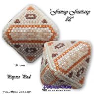 Tutorial 18 rows - Fancy Fantasy 2 - 3D Peyote Pod + Basic Tutorial (download link per e-mail)