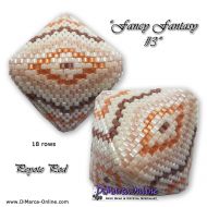 Tutorial 18 rows - Fancy Fantasy 3 - 3D Peyote Pod + Basic Tutorial (download link per e-mail)