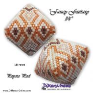 Tutorial 18 rows - Fancy Fantasy 4 - 3D Peyote Pod + Basic Tutorial (download link per e-mail)