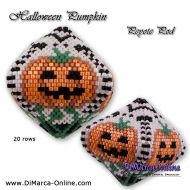 Tutorial 20 rows - Halloween Pumpkin 3D Peyote Pod + Basic Tutorial (download link per e-mail)