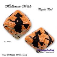 Tutorial 22 rows - Halloween Witch 3D Peyote Pod + Basic Tutorial (download link per e-mail)