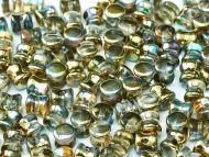 PL-00030/98536 Crystal Rainbow Gold Pellet Beads - 60 x