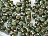 PL-03000/65431 Chalk Green Lumi Pellet Beads - 60 x