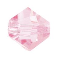 Pink Sapphire 4 mm Bicone Preciosa - 50 x