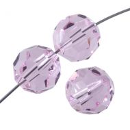 PR10 Pink Sapphire 10 mm Round Preciosa - 12 x