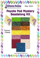 * Peyote Pod Mystery Beadalong KIT * May 2022 - Flowers