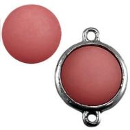 Pol Matt Antique Pink15 mm Round Cabochon Polaris