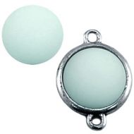 Pol Matt Light Azore 20 mm Round Cabochon Polaris